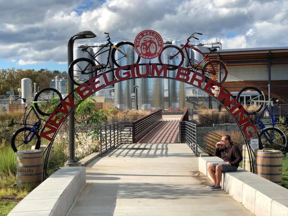 Me at New Belgium Brewary in Asheville, NC