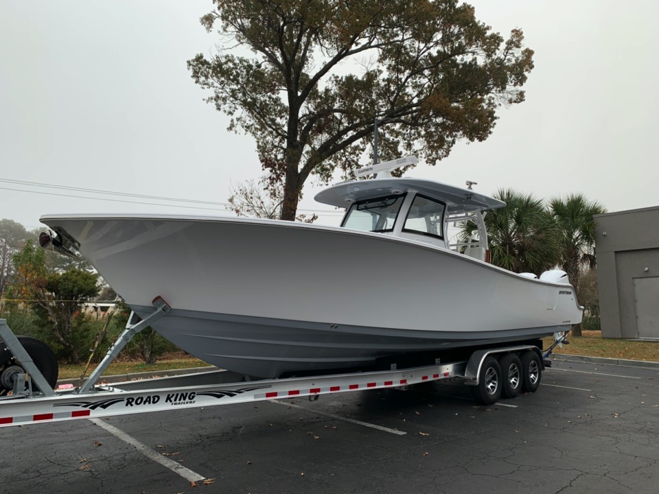 Sportsman 352 On trailer